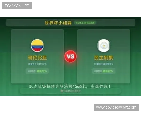 世界杯哥伦比亚对阵民主刚果阵型分析：两队战术布局与关键球员表现解析